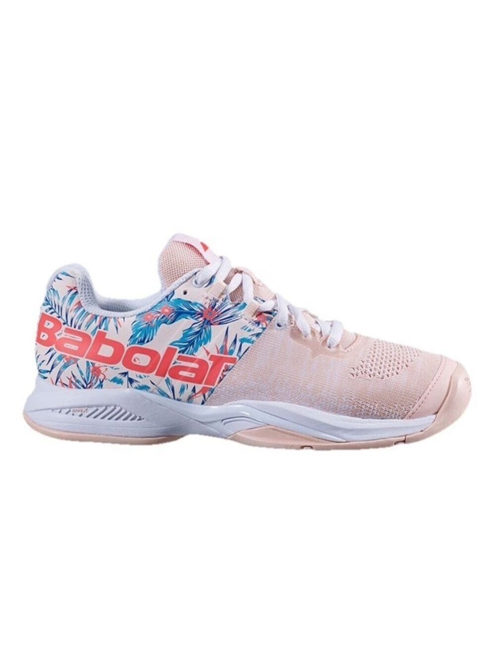 Babolat Womens Propulse Blast Peach Lace Up Running Shoes Size 8